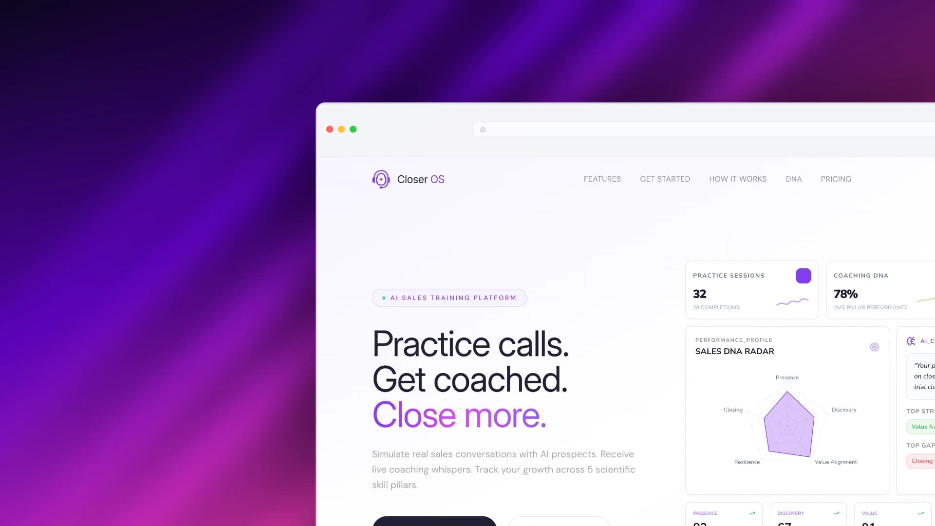 AI Sales Coach & Meeting Intelligence — Real-Time Voice Simulation Platform