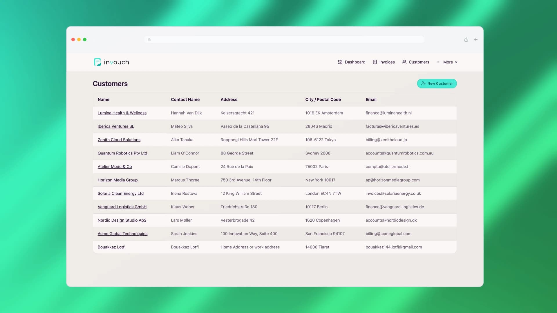 Customer Directory & Management