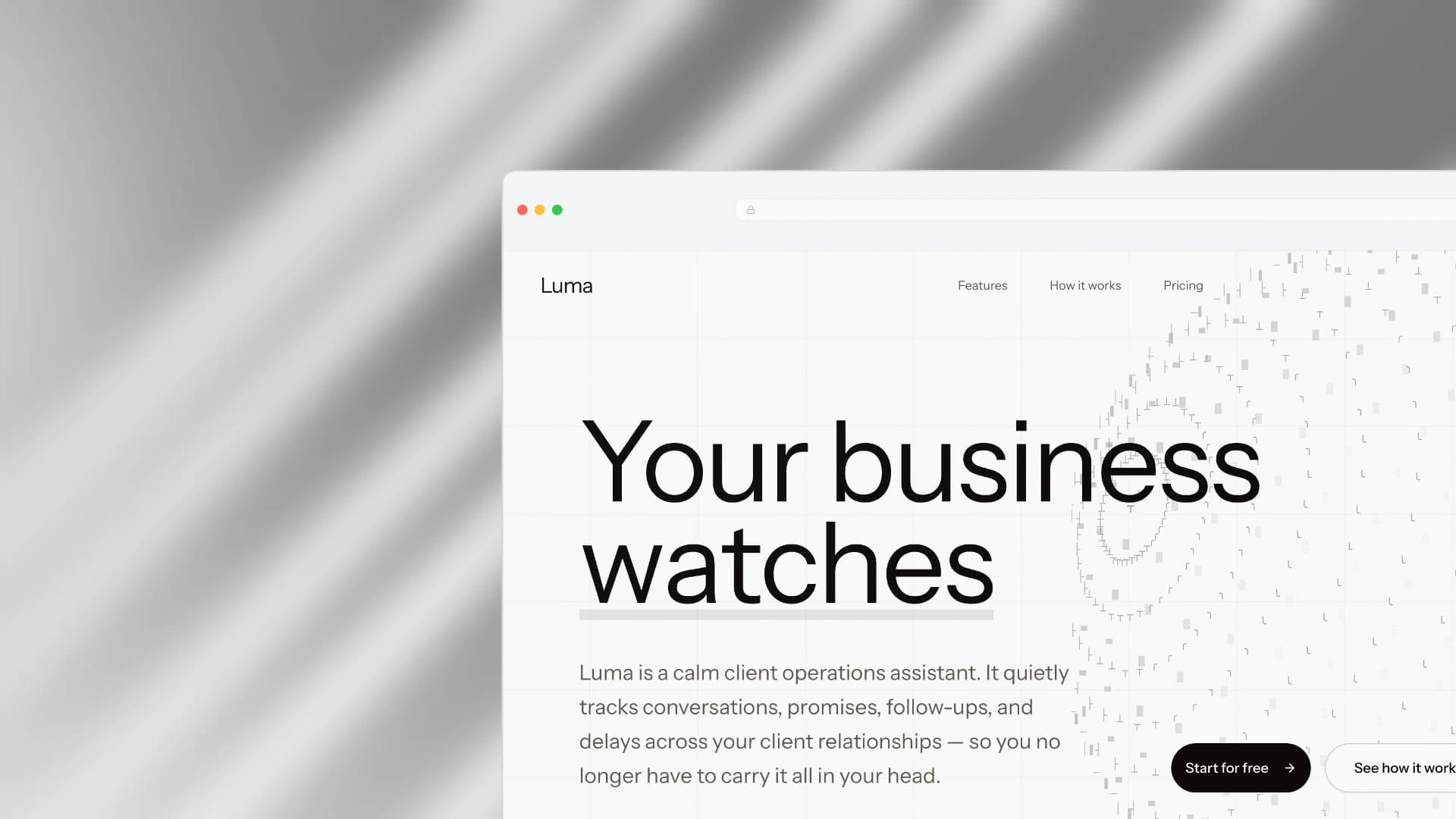Luma — Calm Client Operations Assistant & Temporal Memory System