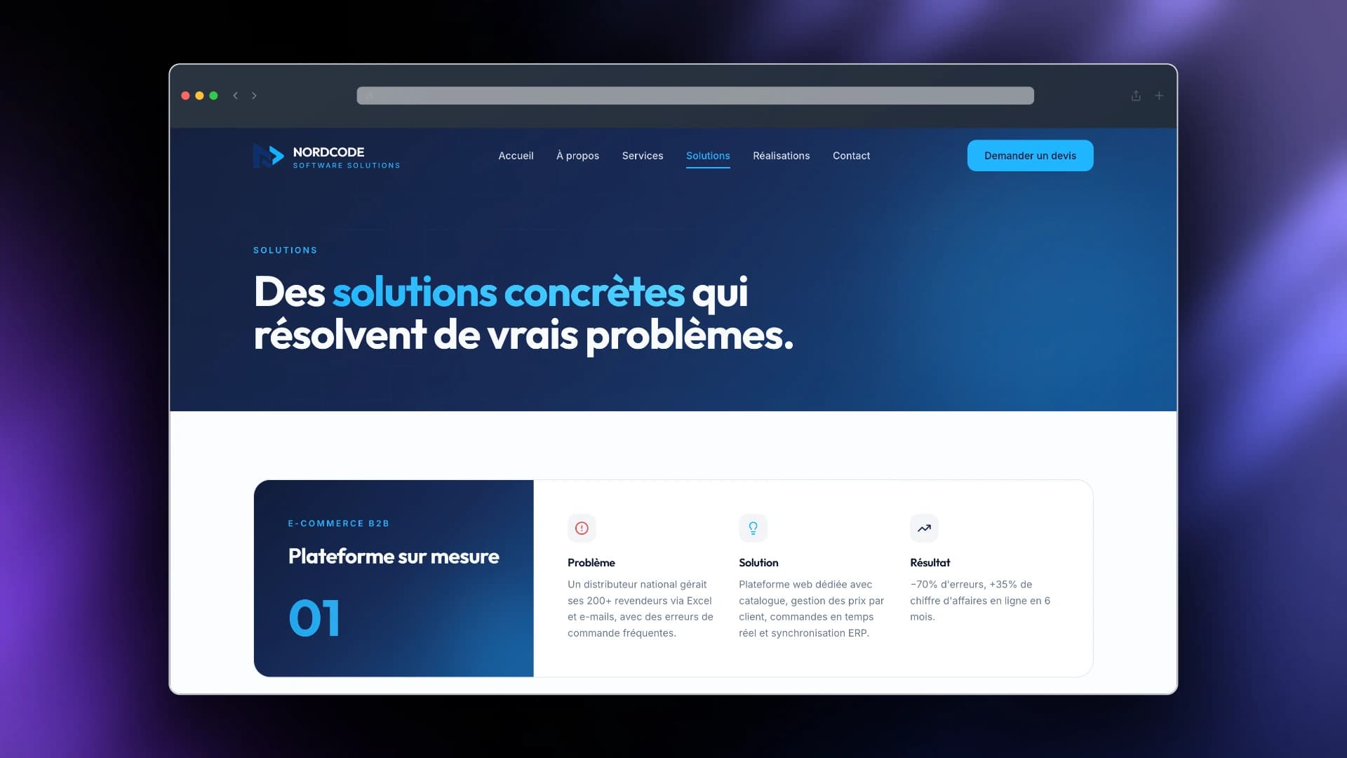 NordCode Solutions & Structured Service Architecture